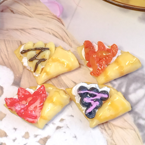 本物みたいな4種のクレープセット フェイクスイーツ スイーツ