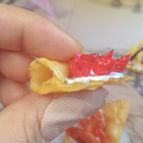 本物みたいな4種のクレープセット フェイクスイーツ スイーツ