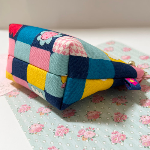 ふっくらミニポーチ☆ハニーチューン☆昭和レトロ☆レトロアニマル  