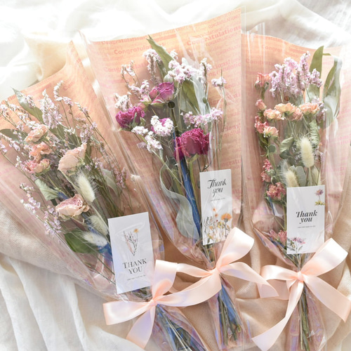 ラテになります。ドライフラワー束ねたブーケ5個 10セット 花雑貨 商品詳細 【ドライになる花束】おまかせワイルドフラワー□M