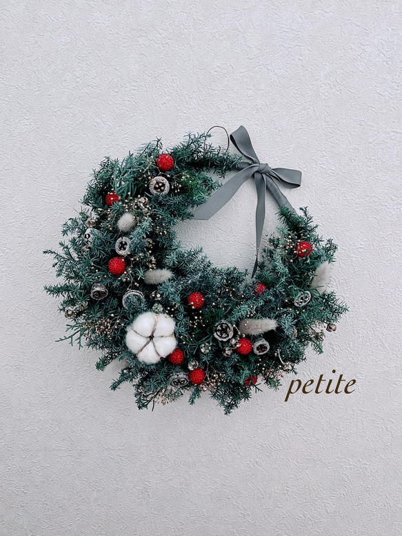 三日月リース223(クリスマス) 三日月リース223(クリスマス) 三日月リース223(クリスマス) 三日月