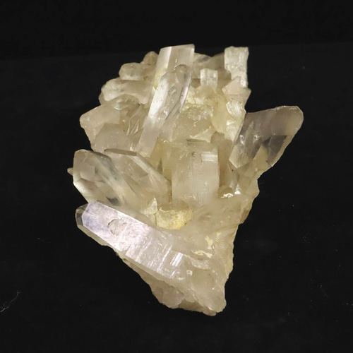 水晶　天然石 山梨県黒平水晶峠産 水晶クラスター 914g #50488 天然石 榎本