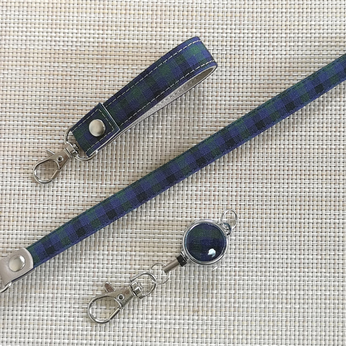 ハンドメイド リール ストラップ キーリング キーホルダー