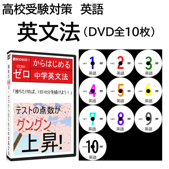 サントップアウトレット】高校受験国語地理DVD全18枚