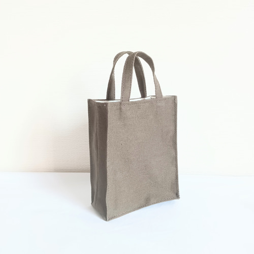 紙袋風フォルム＊ミニトートバッグ トートバッグ cloverry 通販