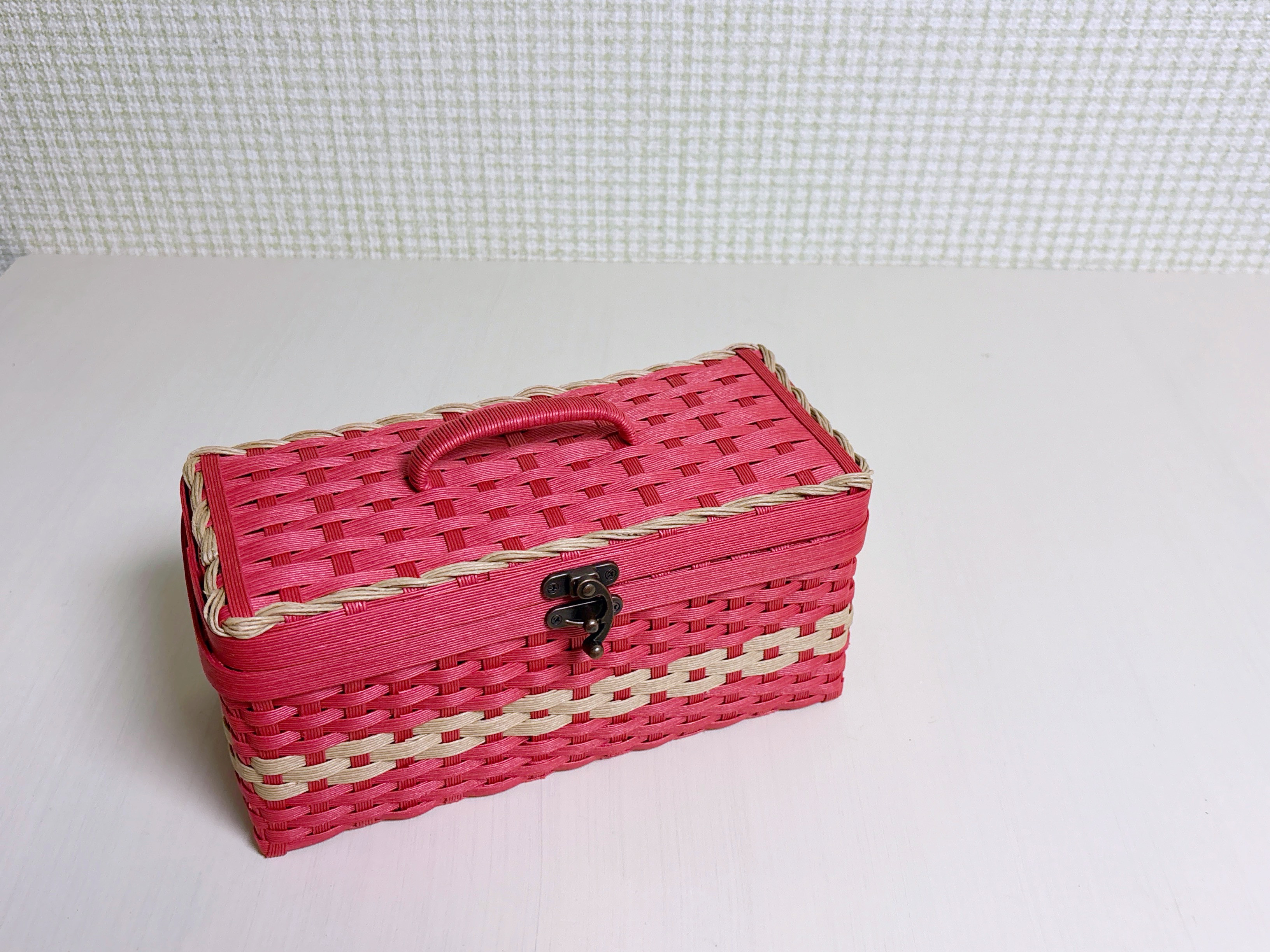 仕切り付きふた付きツールボックス  チェリークラフト 4,510円