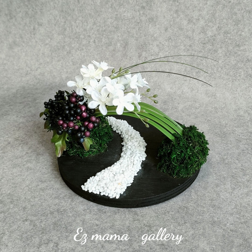 アーティフィシャルフラワー+盆栽 造花+盆栽 アーティフィシャル