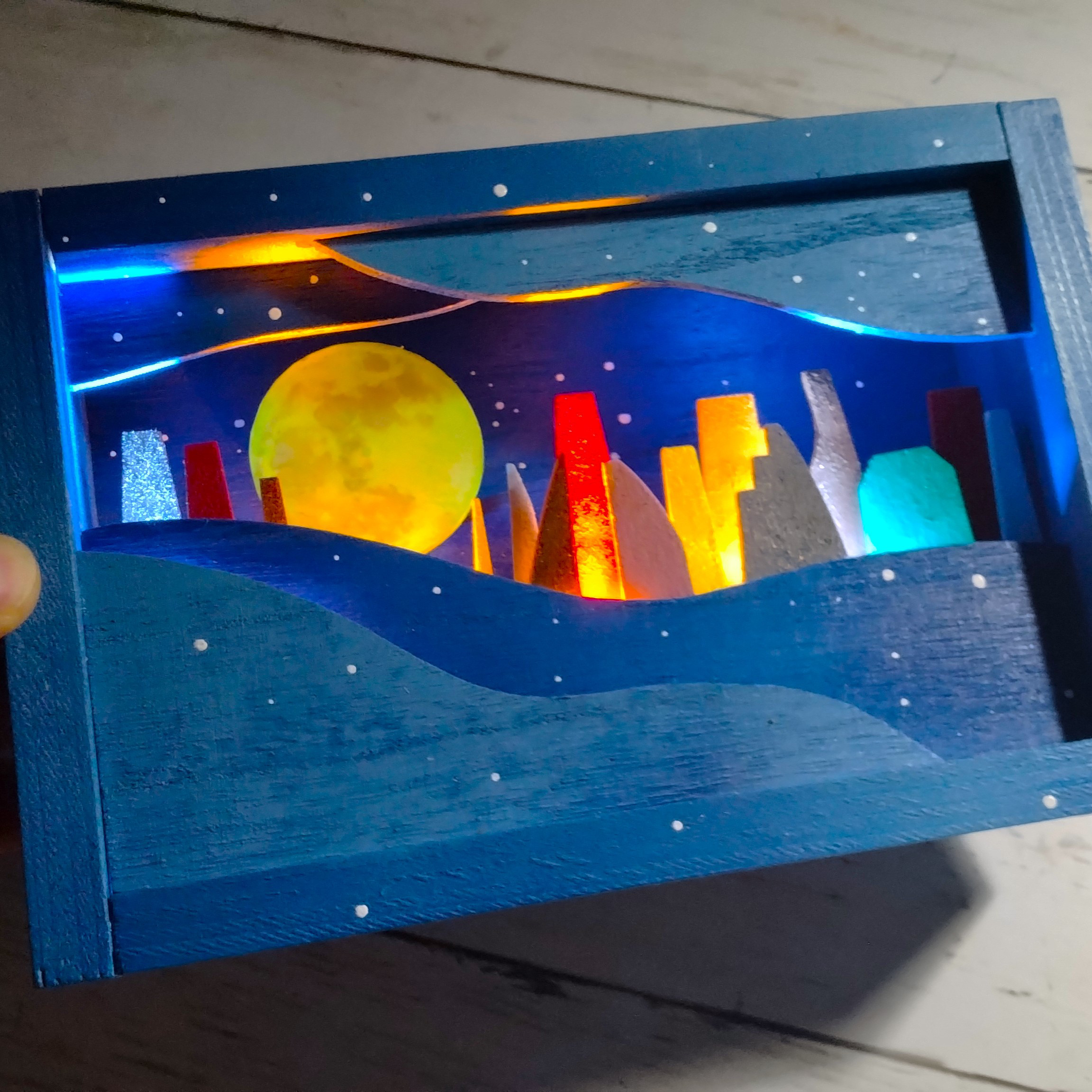 蓄光の満月ほんのり灯ります★ Moom Ⅴ