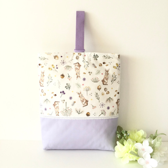 ♪newカラー♪ ♡Milky rabbit☆シューズ入れ♡〜ミルキーラビット〜デ