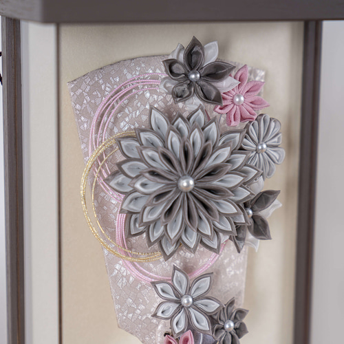 ことの羽子板（0117）かれん Tケース｜コンパクトな木製羽子板飾り