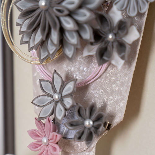 ことの羽子板（0117）かれん Tケース｜コンパクトな木製羽子板飾り