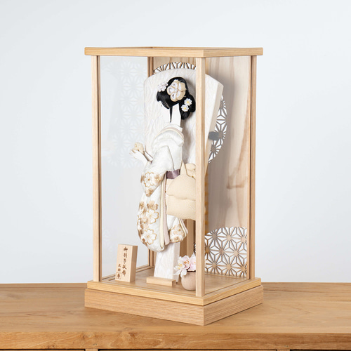 ことのかほり羽子板（0180）さくら ナチュラルケース｜コンパクトな