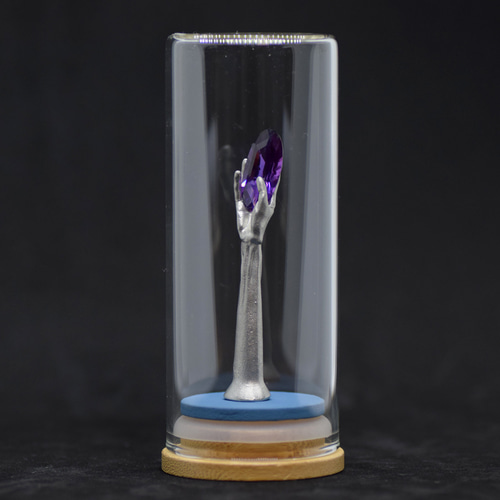 限定1点 紫水晶(アメジスト) 飾り手、、、宝石を彩るアクセサリー 