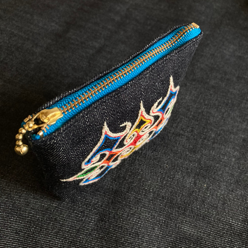 アイヌ刺繍ポーチ（受注生産） ポーチ kaerura 通販｜Creema(クリーマ 