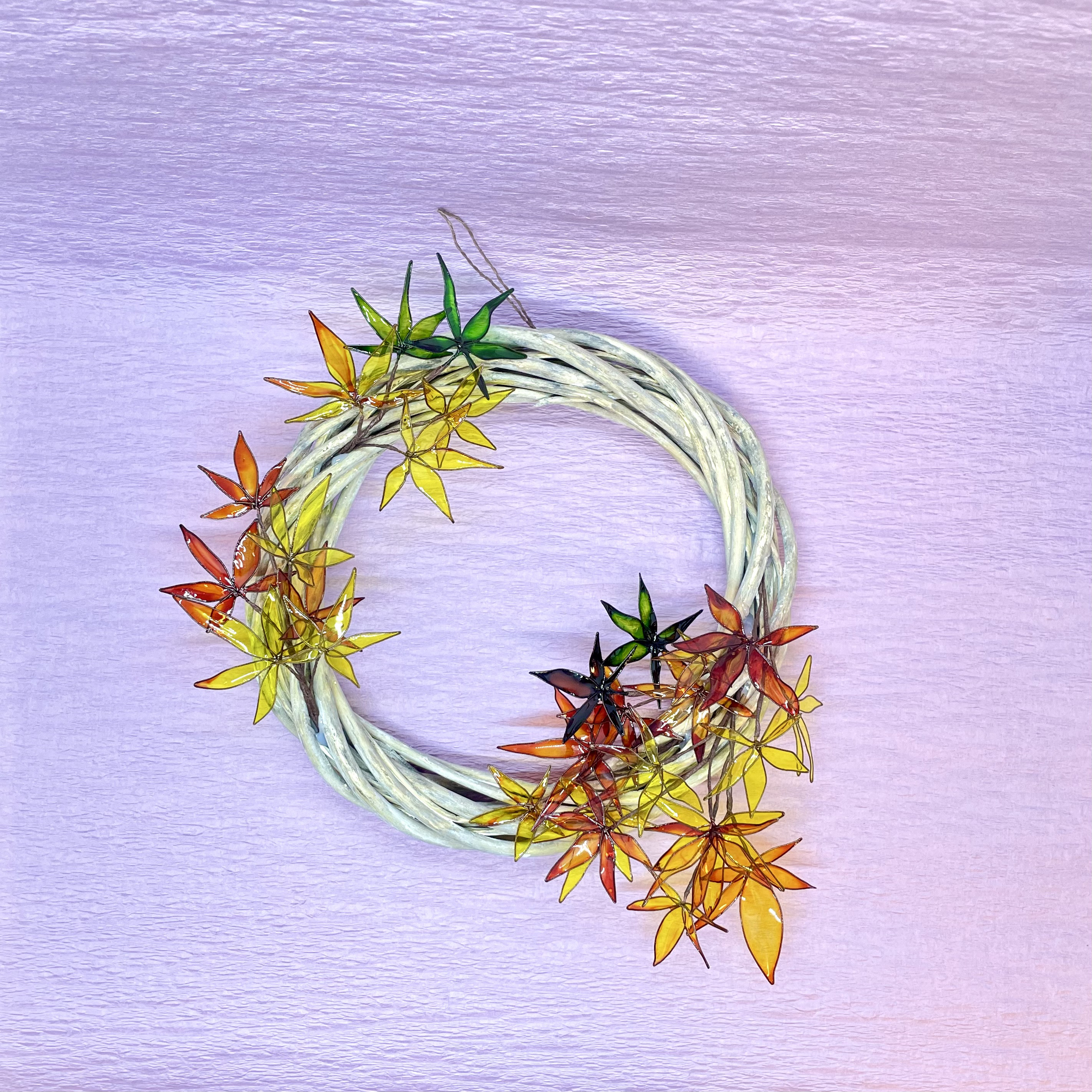 深まりゆく秋　紅葉リース　★限定2個