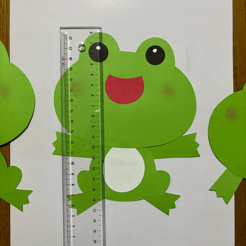 壁面飾り【かえるの合唱】梅雨 6月 保育教材 あじさい 切り絵 壁面飾り