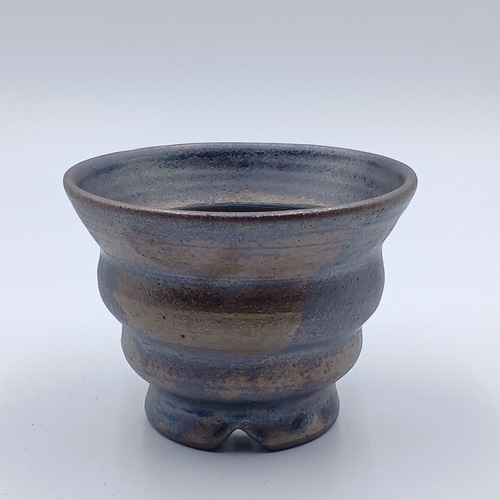 炭化焼成　花瓶　ハンドメイド 炭化焼成 花瓶 ハンドメイド