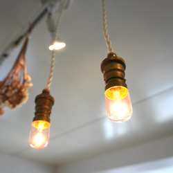 camp lightスクエア和風 キャンプ用 ペンダントにも 器具付 USB