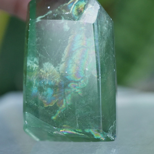 大きなサイズ☆虹☆レインボー☆フローライト原石s1321 天然石