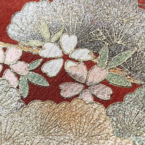 一点物　正絹　着物リメイク　ペンシルドレス ハンドメイド　ロング　色留袖　水色 KIMONO LONG Coat -留袖を使ったドレスコート 1点ものです