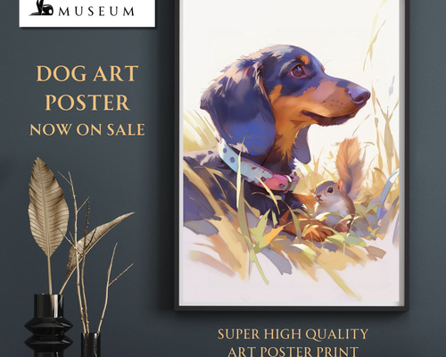 マスミアート陶板画 犬 オーダー額付き マスミアート陶板画 犬 オーダー額付き マスミアート陶板画 犬