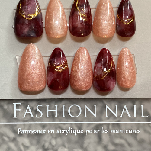 No.15 オーダーサイズネイルチップ 大人ネイル ネイルチップ（つけ爪  