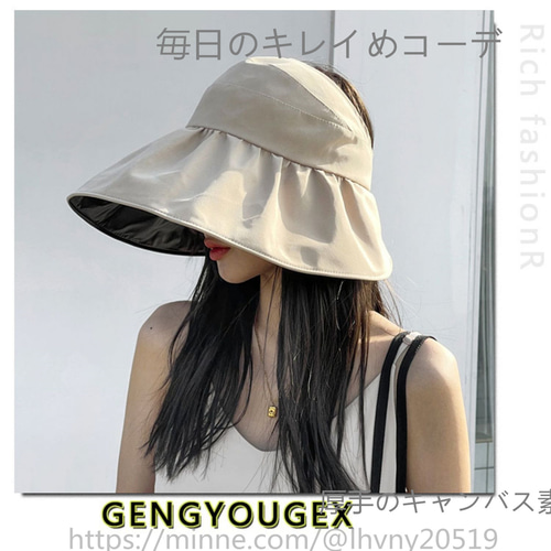 Amazon.co.jp: 日よけ帽 夏の女性の屋外プリント漁師帽子 UV