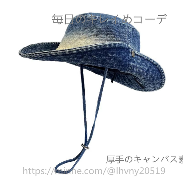 草帽子は夏には日よけ帽子をたたんで、女性鉢