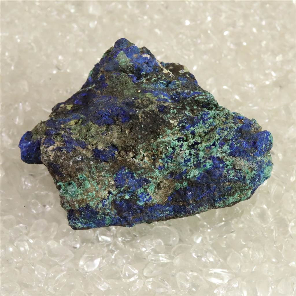 ギリシャ産 アズライト マラカイト 藍銅鉱　原石 39.0g #83710