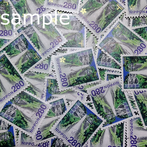 普通切手280円 吉野熊野国立公園 普通紙 使用済100枚 その他雑貨 きん