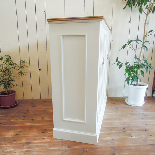 フランスアンティークキャビネット オーダーメイド下駄箱 W1200