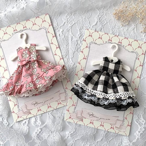 アクセサリー台紙【はがきサイズ/10枚入】[D-706]大きい台紙/リボン1