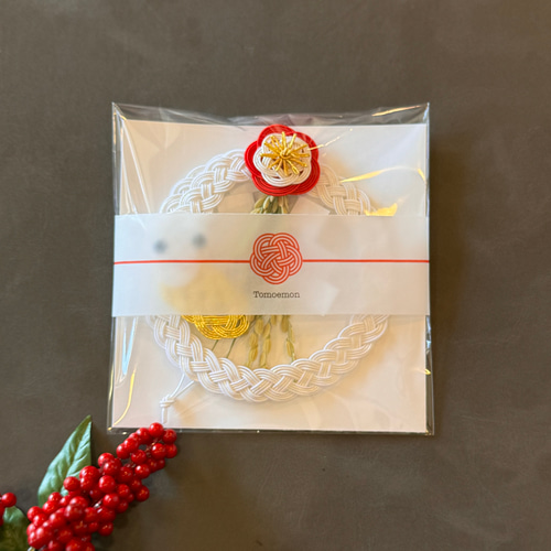 巳年】吉祥※小判を咥えた巳さん水引しめ飾り しめ縄・しめ飾り