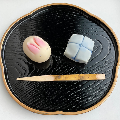 練り切り 和菓子 ディスプレイ フェイクスイーツ ミニチュア 樹脂粘土