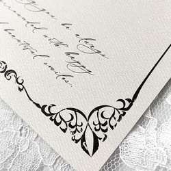 アクセサリー台紙【はがきサイズ/10枚入】[D-699]大きい台紙 7枚目の画像