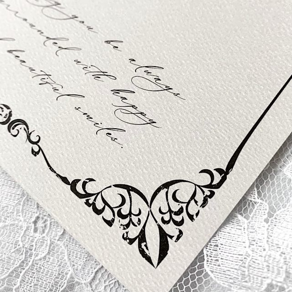 アクセサリー台紙【はがきサイズ/10枚入】[D-699]大きい台紙 7枚目の画像