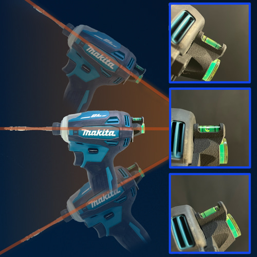 マキタ (DF486 専用）コンパクト水平器 DIYパーツ DINO TECH 通販