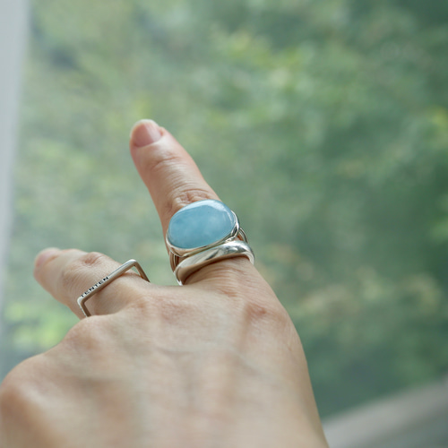 スタジオテンテン 人魚のaquamarine ring アクアマリンリング スタジオテンテン 人魚のaquamarine ring アクアマリンリング