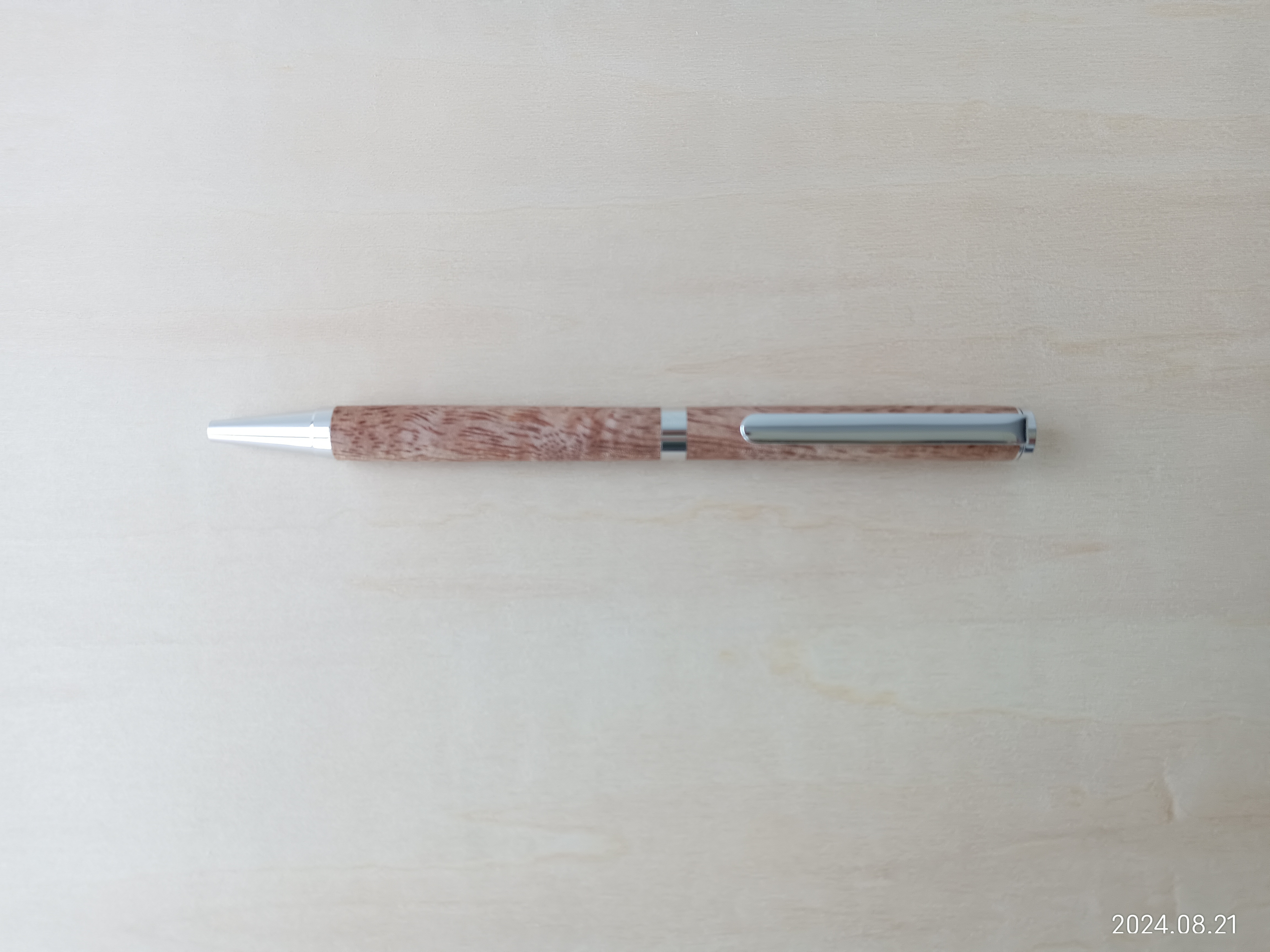 木製ボールペン（スリムタイプ）　-　ハワイアンマンゴー