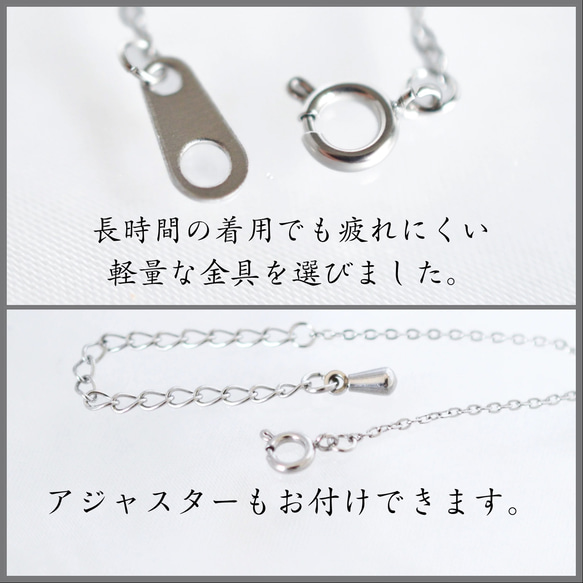 【ミスティックトパーズのシンプルな一粒ネックレス】5mm / 緑 紫 / 天然石 / サージカルステンレス 12枚目の画像