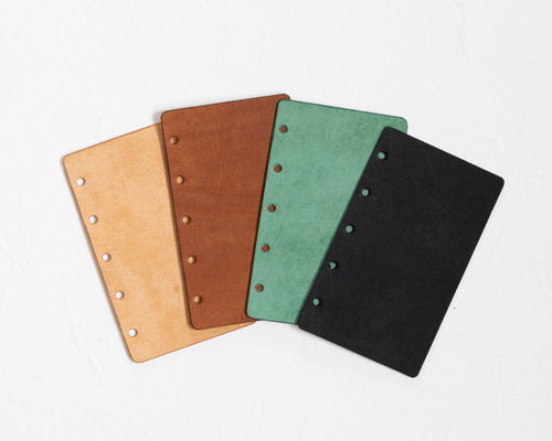 マイクロ5】下敷き ディバイダー リフィル システム手帳 レザー 手帳