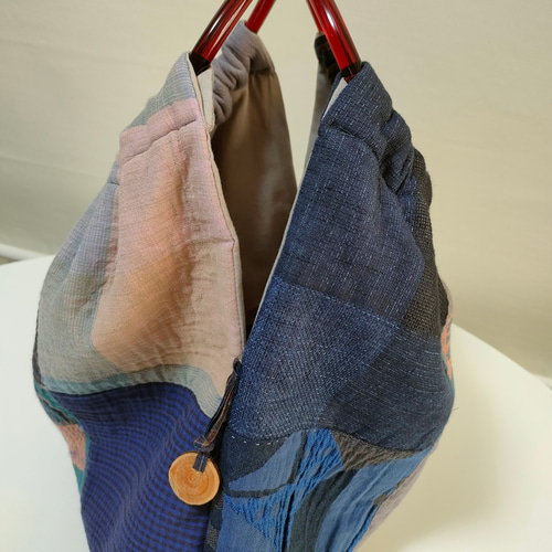 公式サイト - ハイブランドの新作が続々登場 群言堂布組ハギレの秋bag オリジナル一点もの トートバッグ cm4 エコバッグ・サブバッグ