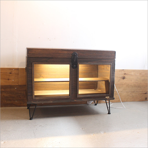 長持 ワインラック シェルフ 酒 棚 ディスプレイ ボトル収納 古民具