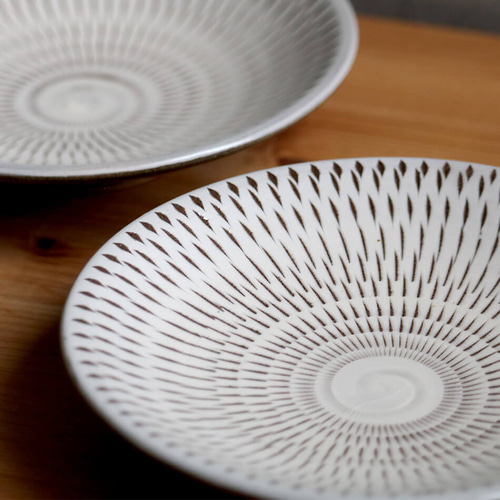 小石原焼 5寸皿 五寸皿 宝山窯 14.0cm 小皿 取り皿 ケーキ皿 デザート