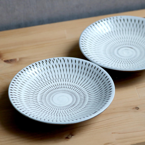小石原焼 5寸皿 五寸皿 宝山窯 14.0cm 小皿 取り皿 ケーキ皿 デザート