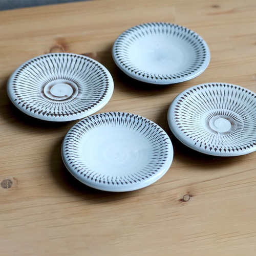 小石原焼 小石原焼き 豆皿 宝山窯 2種類から選べる 小皿 調味料皿 森山