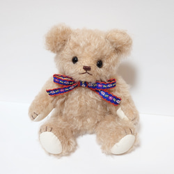 ゴールドモヘア テディベア 18.5cm ぬいぐるみ yukumao 通販 17497730