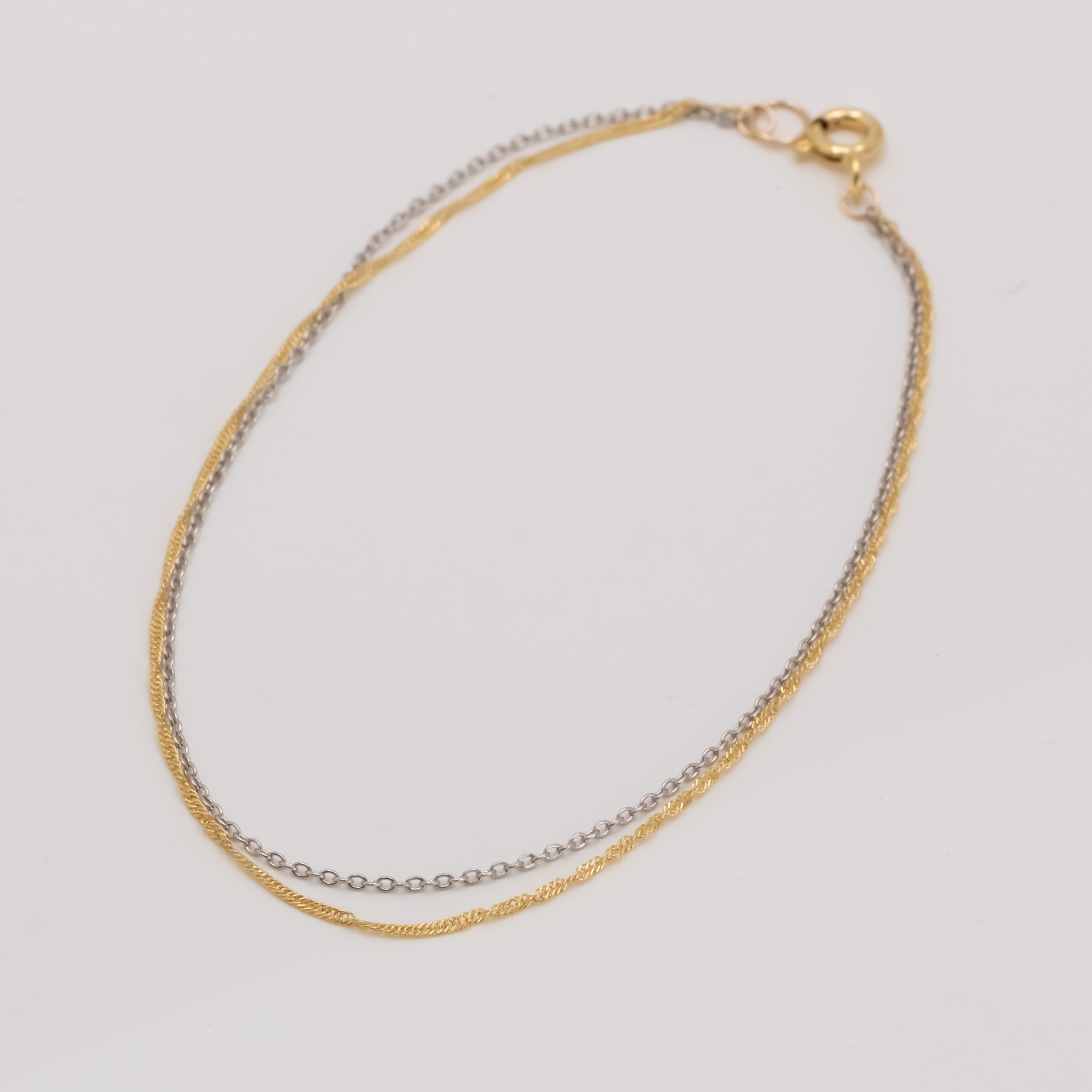 Thread bracelet  YG/PT