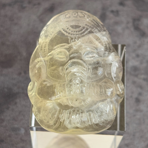 ガネーシャ　フローライト　380g ガネーシャ フローライト 380g ガネーシャ フローライト 380g