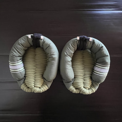 FLIP TEE FLOP】26cm 布ぞうり スポーティー グレー メンズ【No.254